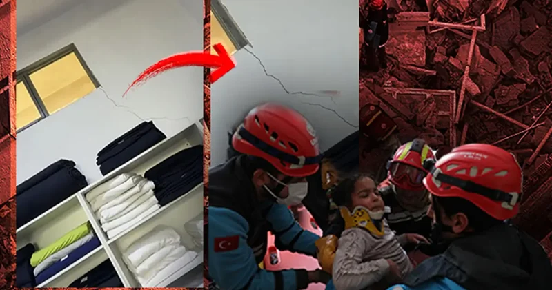 Maltepe deki facia yaşanmadan hemen önce kayda almış: Çatlaklar oluştu, gün geçtikçe de büyüyor