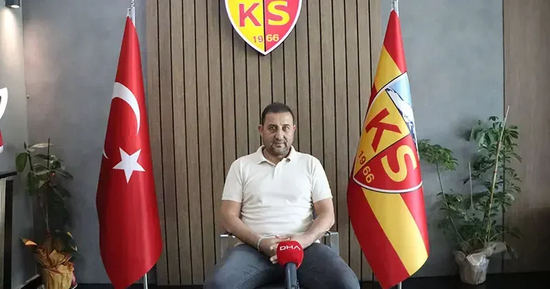 Kayserispor Sportif Direktörü İçgül: Bundan sonra en önemli şey, bu istikrarı devam ettirebilmek
