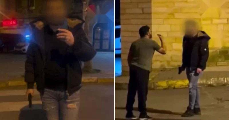 Konuşmaya çağırdı, silahla tehdit edip ateş etti