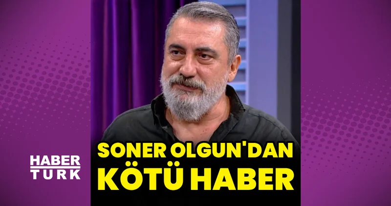 Ünlü şarkıcı Soner Olgun dan kötü haber