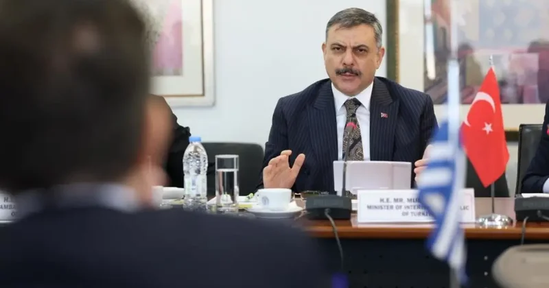 İçişleri Bakanı Çiftçi: Yunanistan dan 60 kişinin iadesini hızlandırmasını istedik