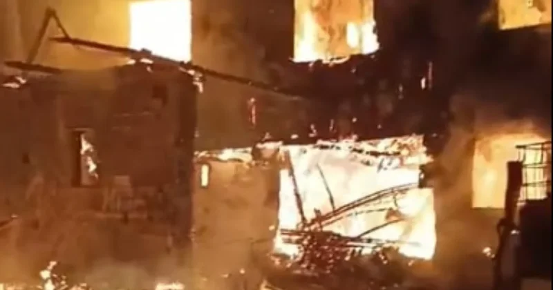 Tokat ta ev yangını; görme engelli İlhami öldü Sözcü Gazetesi