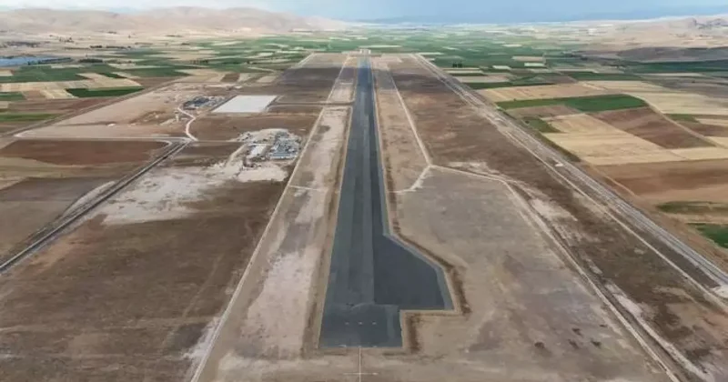 Türkiye nin 5. bölgesel havalimanı tamamlanıyor