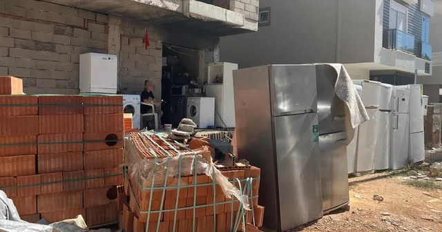 Arsalarını müteahhide verdiler, bitmesini beklemeden inşaata yerleştiler Antalya Haberleri