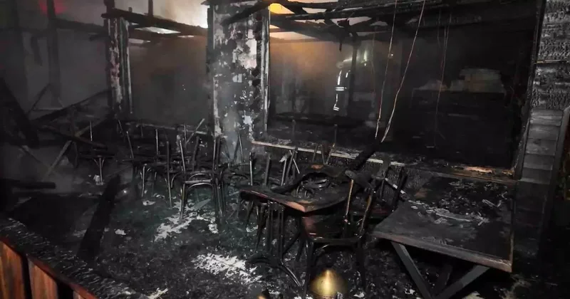 Faciadan dönüldü! Restoran kullanılamaz hale geldi