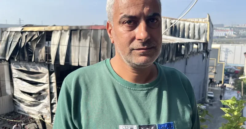 Dilovası ndaki Fabrika Yangınında Korkunç Görgü Tanıklığı