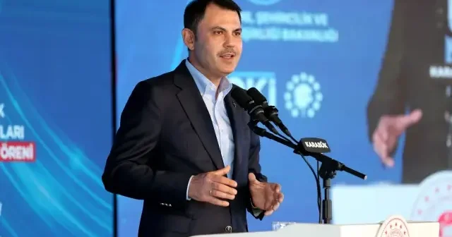 Bakan Kurum afet konutunun temelini köylülerle attı: Vatandaşlarımız için yeni bir gelecek kuruyoruz VİDEO İZLE