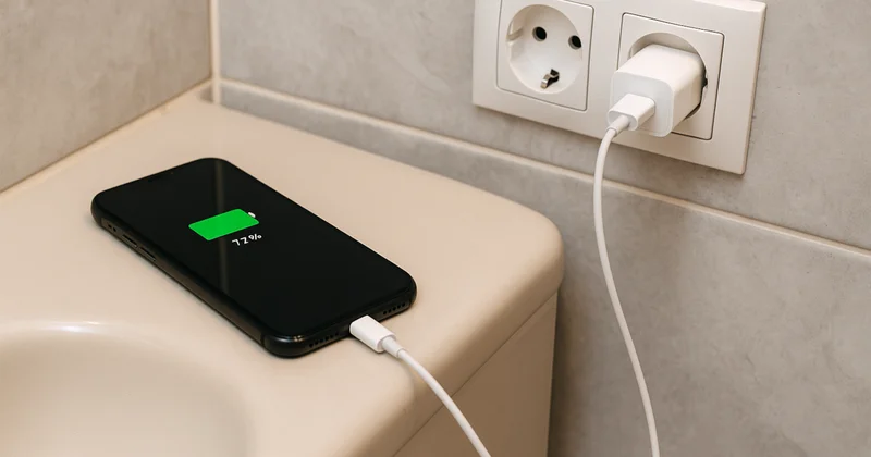 Banyodan sonra şarjdaki telefona dokundu, kurtarılamadı Sözcü Gazetesi