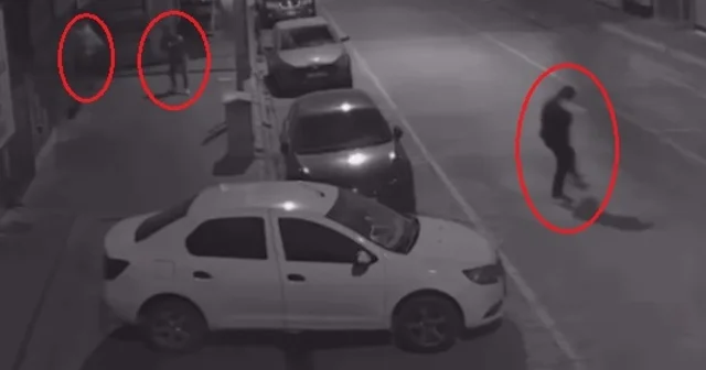 Kayseri de 1 kişinin öldüğü silahlı kavganın görüntüleri ortaya çıktı Kayseri Haberleri