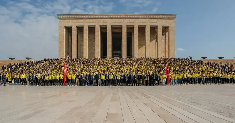 1907 Fenerbahçe Derneği, geleneksel Anıtkabir ziyaretini gerçekleştirdi