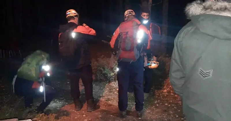 Uludağ da 4 genç kayboldu