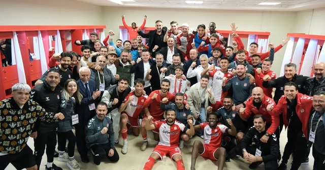Sivasspor dan galibiyet pozu Sivas Haberleri
