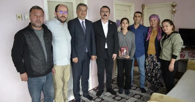 Kaymakam Ateş, öğrencilerin misafiri oldu Aydın Haberleri