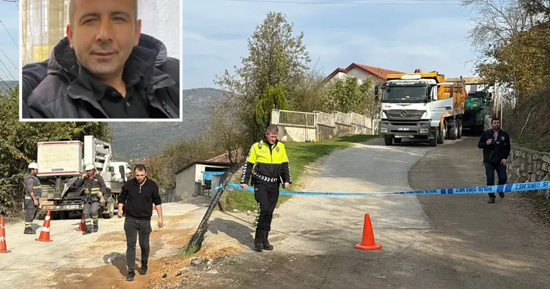Asfalt çalışması sırasında elektrik akımına kapılan işçi hayatını kaybetti