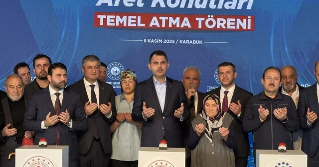 Bakan Kurum: Cumhurbaşkanımızın liderliğinde dünyada eşi benzeri görülmemiş bir inşa seferberliği yürütüyoruz 500 bin sosyal konut projesi sosyal devletin zirvesidir Karabük Haberleri