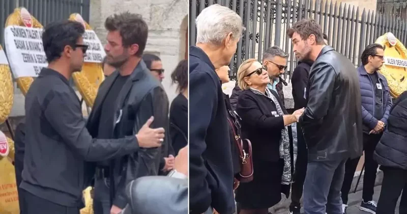 Kıvanç Tatlıtuğ, yakın arkadaşı Kıvanç Kasabalı yı acı gününde yalnız bırakmadı