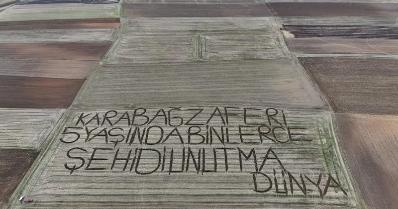 Kırklarelili çiftçiden Karabağ Zaferi mesajı