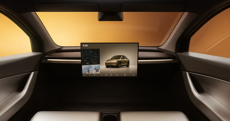 Direksiyonu olmayan otomobil geliyor: Tarih verildi Sözcü Gazetesi