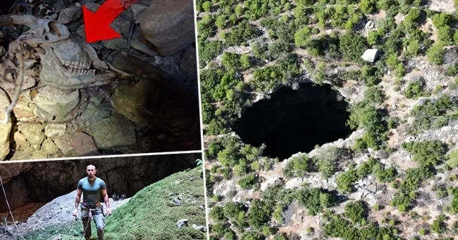 90 metrelik obruğa indi! Girme, çıkamazsın dediler dinlemedi gördüklerine inanamadı: Hiç böyle bir şeyle karşılaşmadım