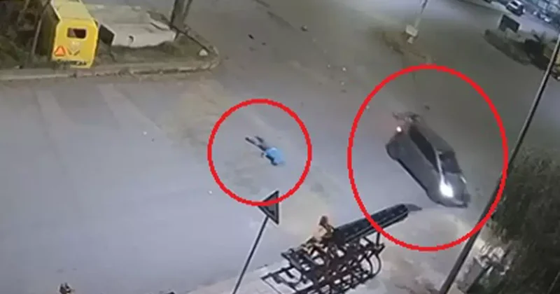 Kırşehir de feci kaza kamerada: 14 yaşındaki motosiklet sürücüsü hayatını kaybetti!