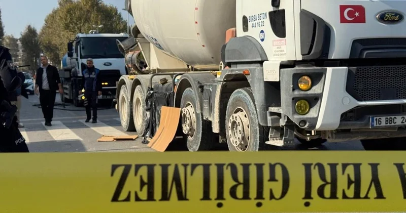Yalova da beton mikserinin altında kalan 86 yaşındaki kadın öldü