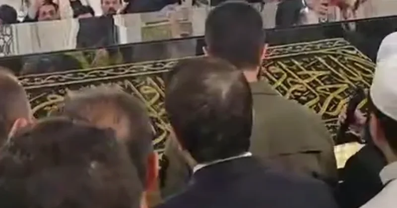 Açılışı Şara yaptı: Gizemli sandığın içinden, Kabe den bir parça çıktı Sözcü Gazetesi