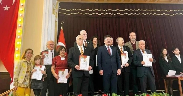 GS’de 50. yıl madalyası