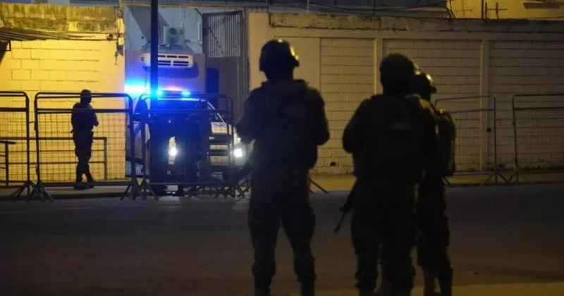 Cezaevi değil sanki savaş alanı! Ekvador daki cezaevinde can pazarı!