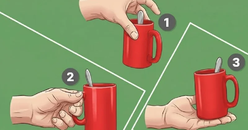 Kupayı tutma şekliniz kişiliğinizi ele veriyor: Liderler böyle tutuyor Sözcü Gazetesi