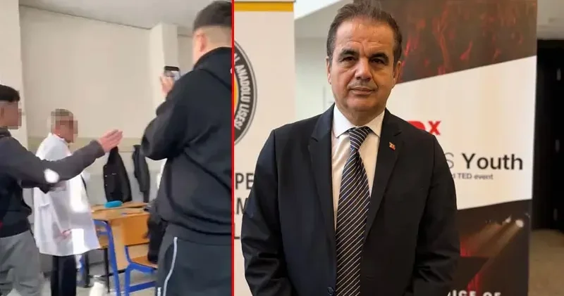 Öğrencilerin öğretmenle alay ettiği okulun müdürü: Okulun böyle anılması hepimizi çok üzdü