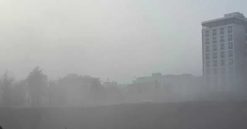 Diyarbakır da uçak seferlerine sis engeli