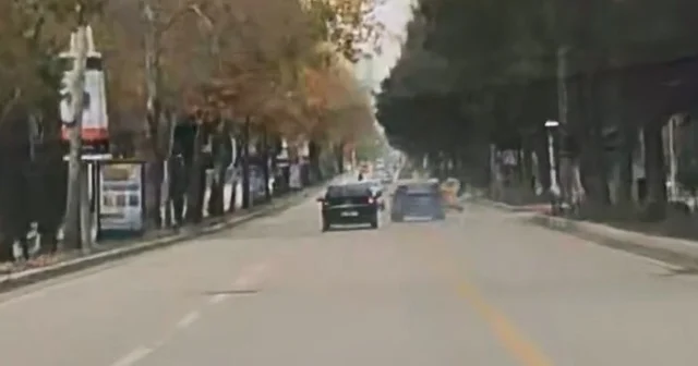 Elazığ da trafikte makas atan sürücü kameraya yansıdı Elazığ Haberleri