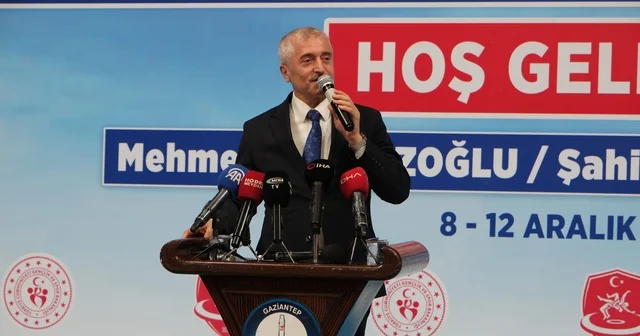 Türkiye Güreş Şampiyonası Gaziantep te başladı Türkiye Güreş Şampiyonası na Şahinbey Belediyesi ev sahipliği yapıyor Gaziantep Haberleri