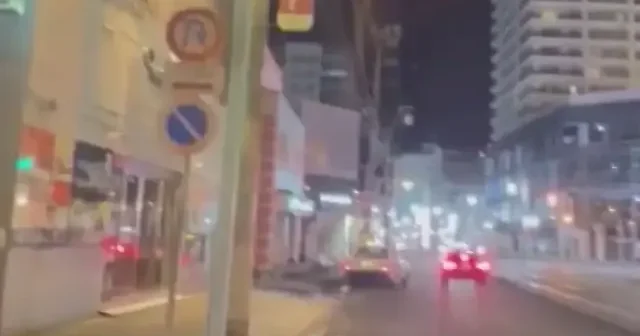 Japonya daki 7.6 büyüklüğündeki deprem anı kamerada VİDEO İZLE