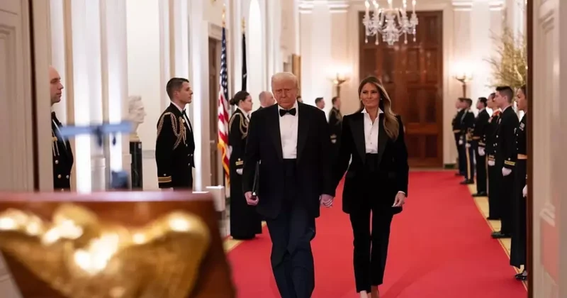 ABD First Lady si Melania Trump kamera karşısına geçti
