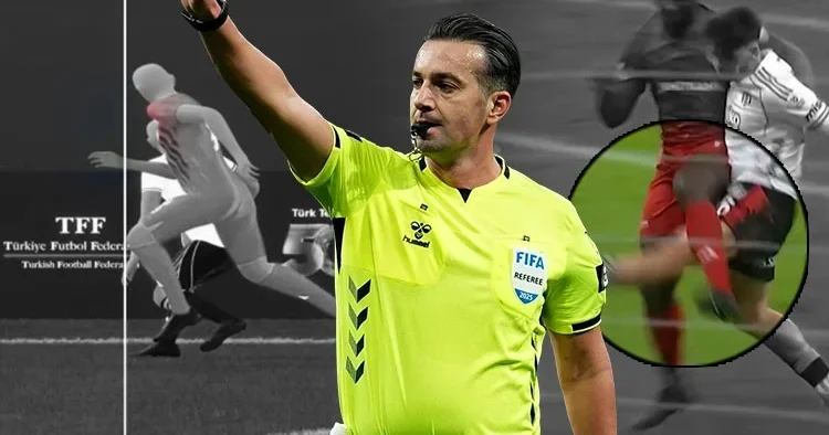 Beşiktaş tan maç devam ederken hakem tepkisi: Kime VAR, kime YOK! Dolmabahçe de ofsayt ve penaltı beklentisi...