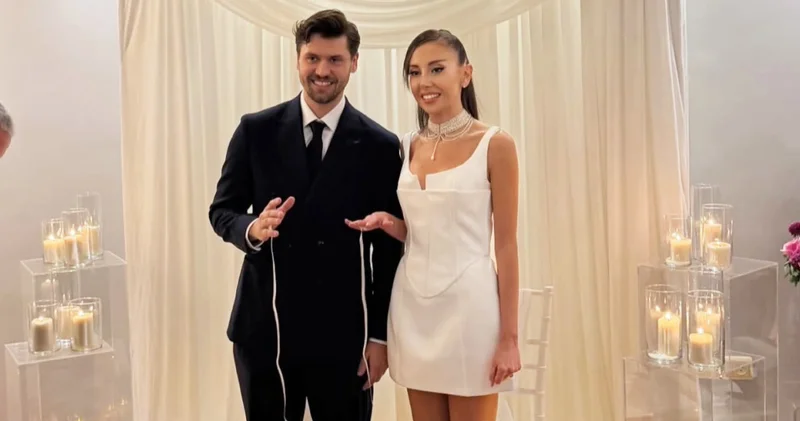 Serhan Onat ile Merve Küsmenoğlu nişanlandı