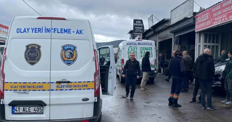 Kocaeli de Arkadaşını İş Yerinde Ölü Buldu