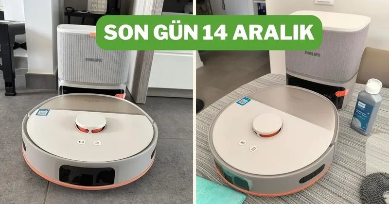 Philips robot süpürgelerde anında 1000 TL indirim kampanyası başladı!