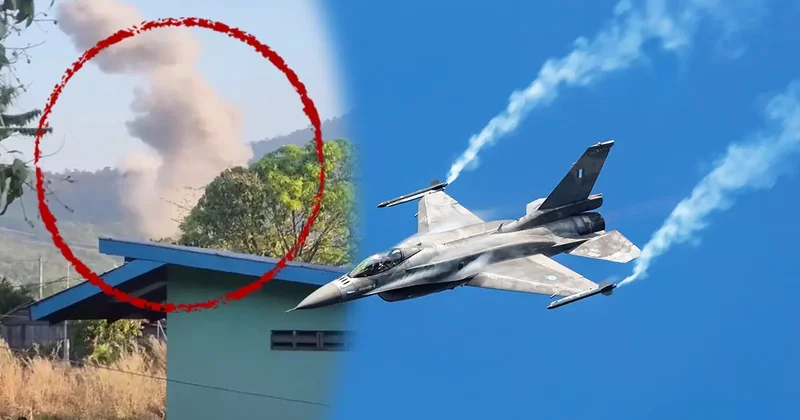 F 16 ve roketler havada uçuştu! Tayland ile Kamboçya arasında tehlikeli savaş çıktı