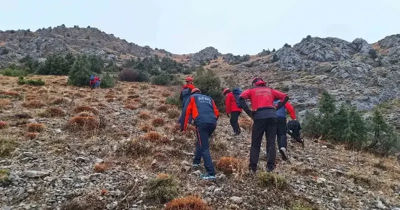 Kayalıklarda mahsur kalan 11 keçi 3 saatte kurtarıldı Erzincan Haberleri
