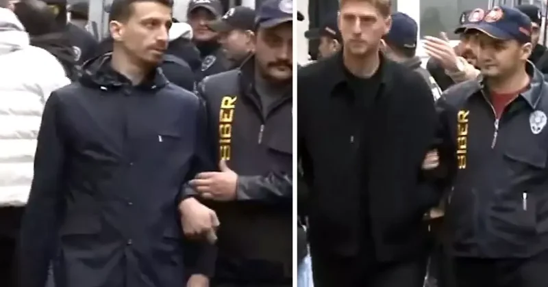 Mert Hakan ve Metehan ın adliyeye sevk edildiği anlar