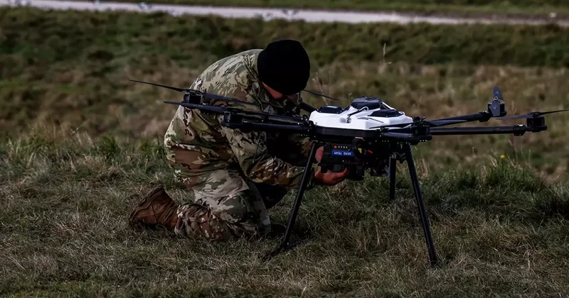 Almanya da Rusya alarmı! Dron tehdidine karşı ordu harekete geçti!