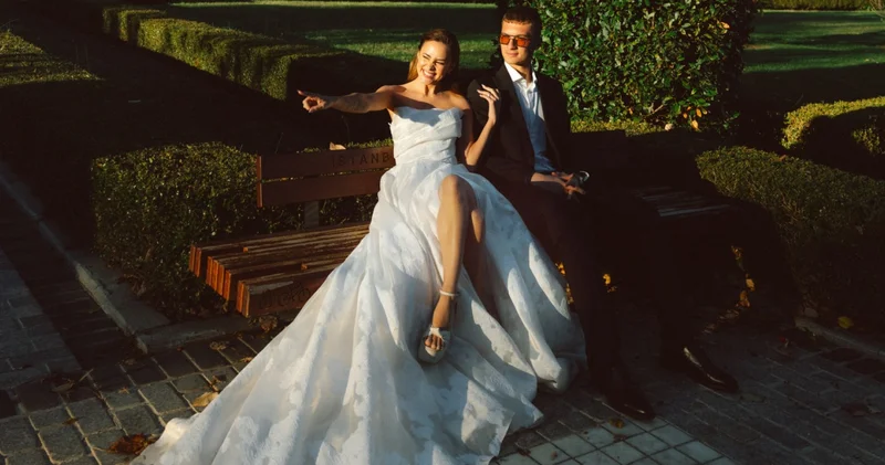 Ege Öztürk ile Milene Müller evlendi