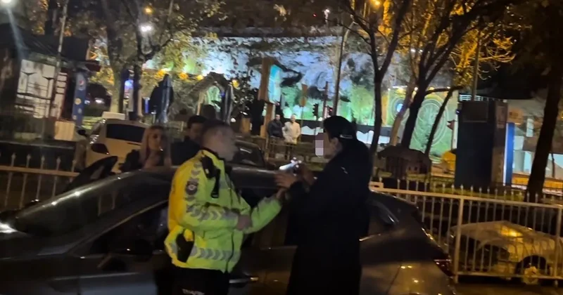 Bursa’da polislerin sabır sınavı: Genç kadın uygulama noktasını birbirine kattı!