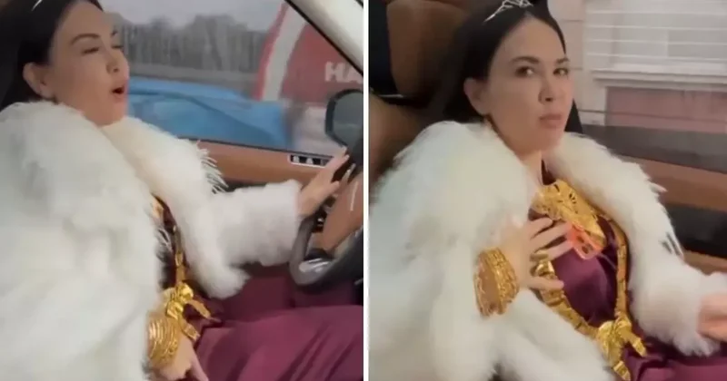 Aylık kazancım 100 bin lira diyen fenomenin kilo kilo altınlarına bakın