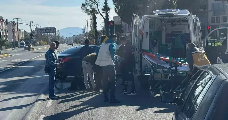 Ortaca’da trafik kazası: 1 yaralı