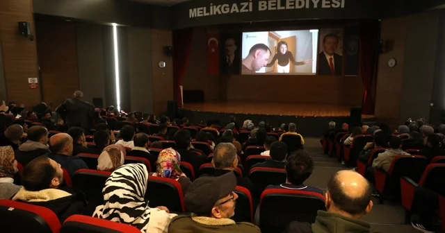 Melikgazi den işitme engellilere sessiz film Kayseri Haberleri