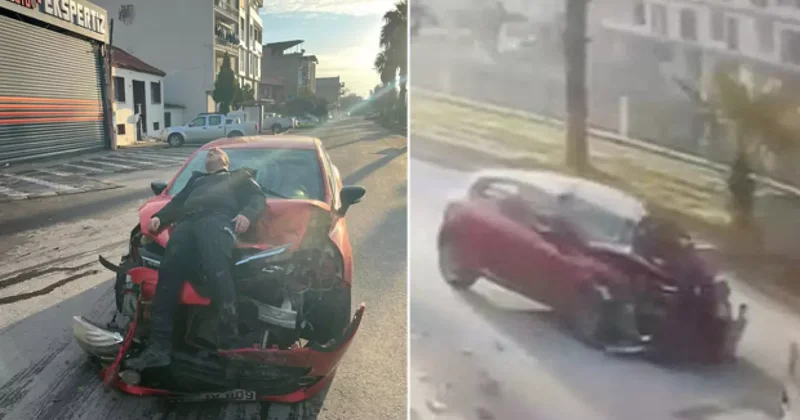 Eski eşiyle evli polis memuruna otomobille çarpıp fotoğrafını çekti: Gözaltına alındı