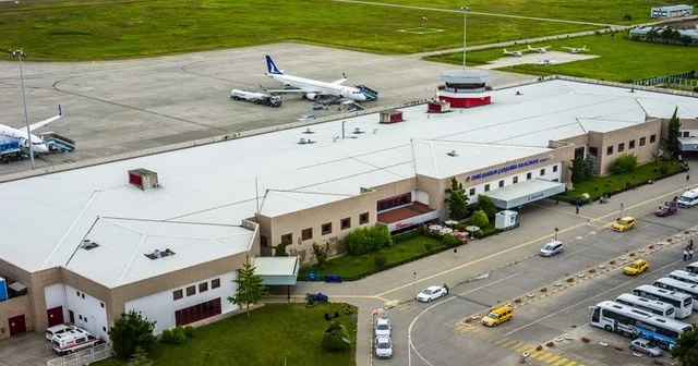 Samsun da 11 ayda 1,5 milyon kişiye havayolu hizmeti Samsun Haberleri